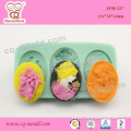 Modern silicone muffin mould